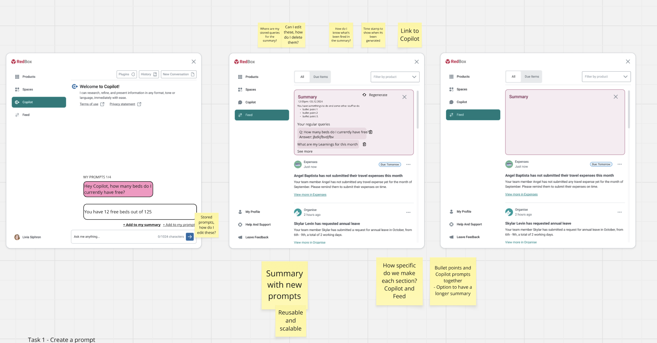 Medium fidelity design 2